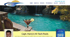 Desktop Screenshot of hitechpools.net